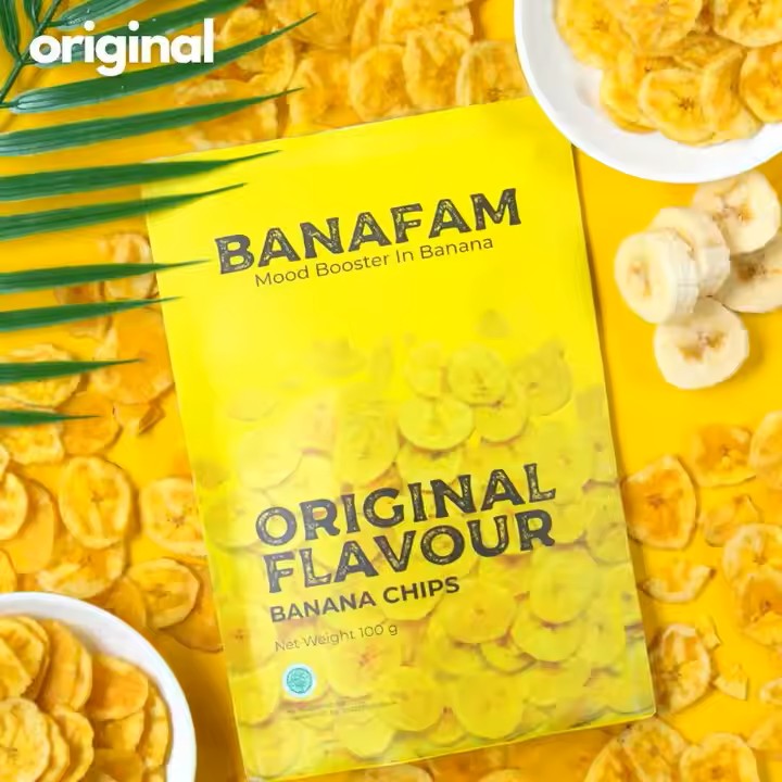 Banafam Original Flavour - Indoensian Banana Chips