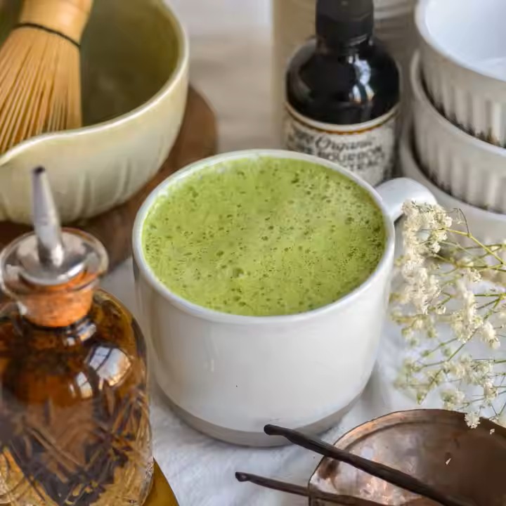 Vanilla Matcha Latte