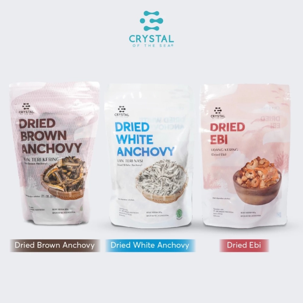 Crystal of the Sea: Premium White and Brown Dried Anchovy