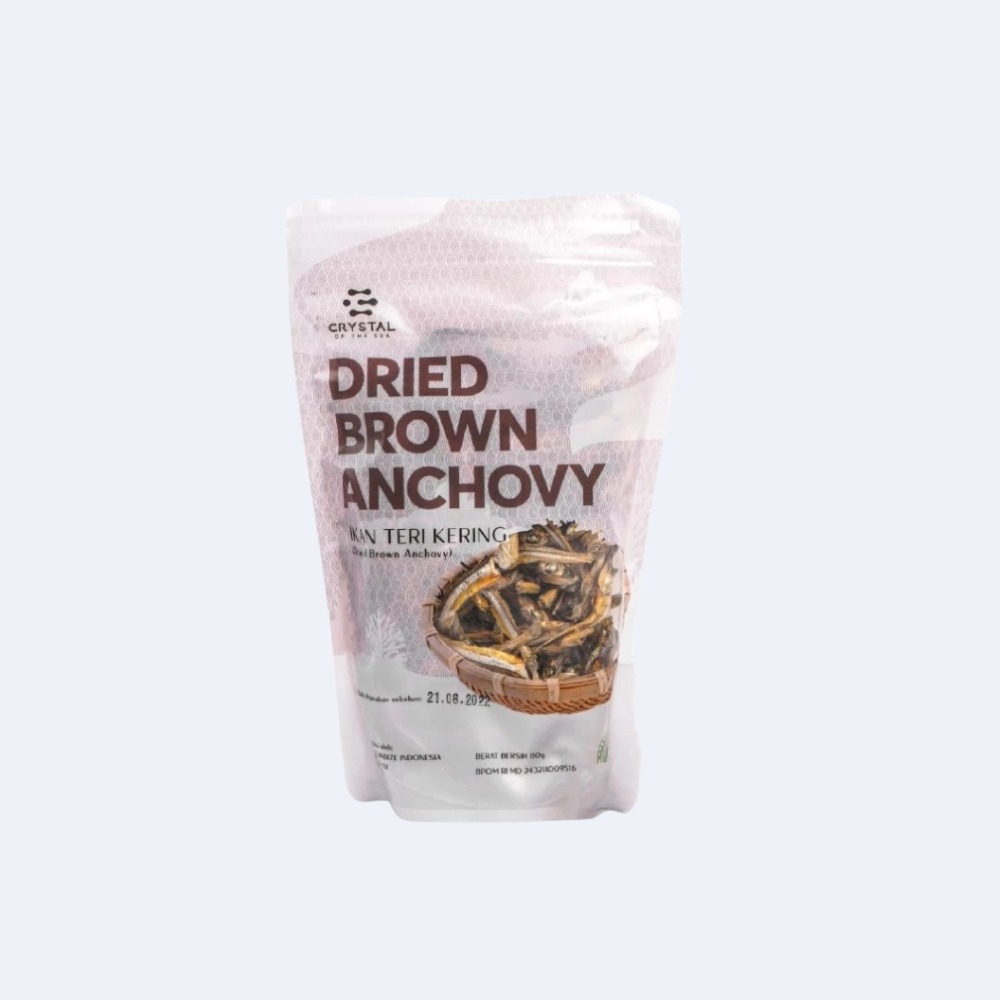 Crystal of the Sea: Premium Brown Dried Anchovy